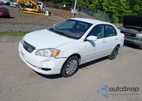 2007 Toyota Corolla Le из США, поврежденный, VIN 2T1BR32E67C851471